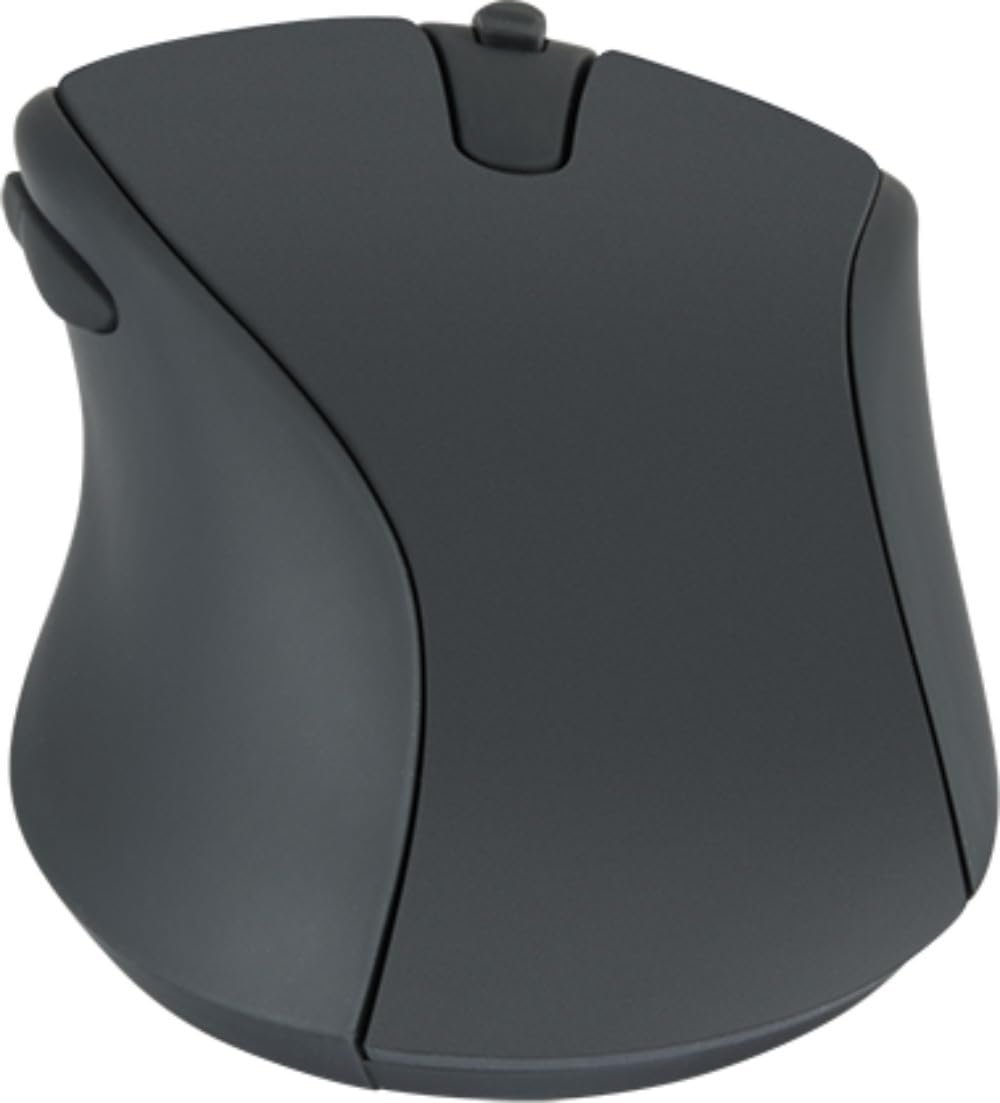 Мышь Speedlink AXON Silent Wireless, беспроводная, тихий клик, аккумулятор USB-C, антибактериальная поверхность, прорезиненная, эргономичная, 2,4 GHz, до 1600 dpi, черная, фото №4