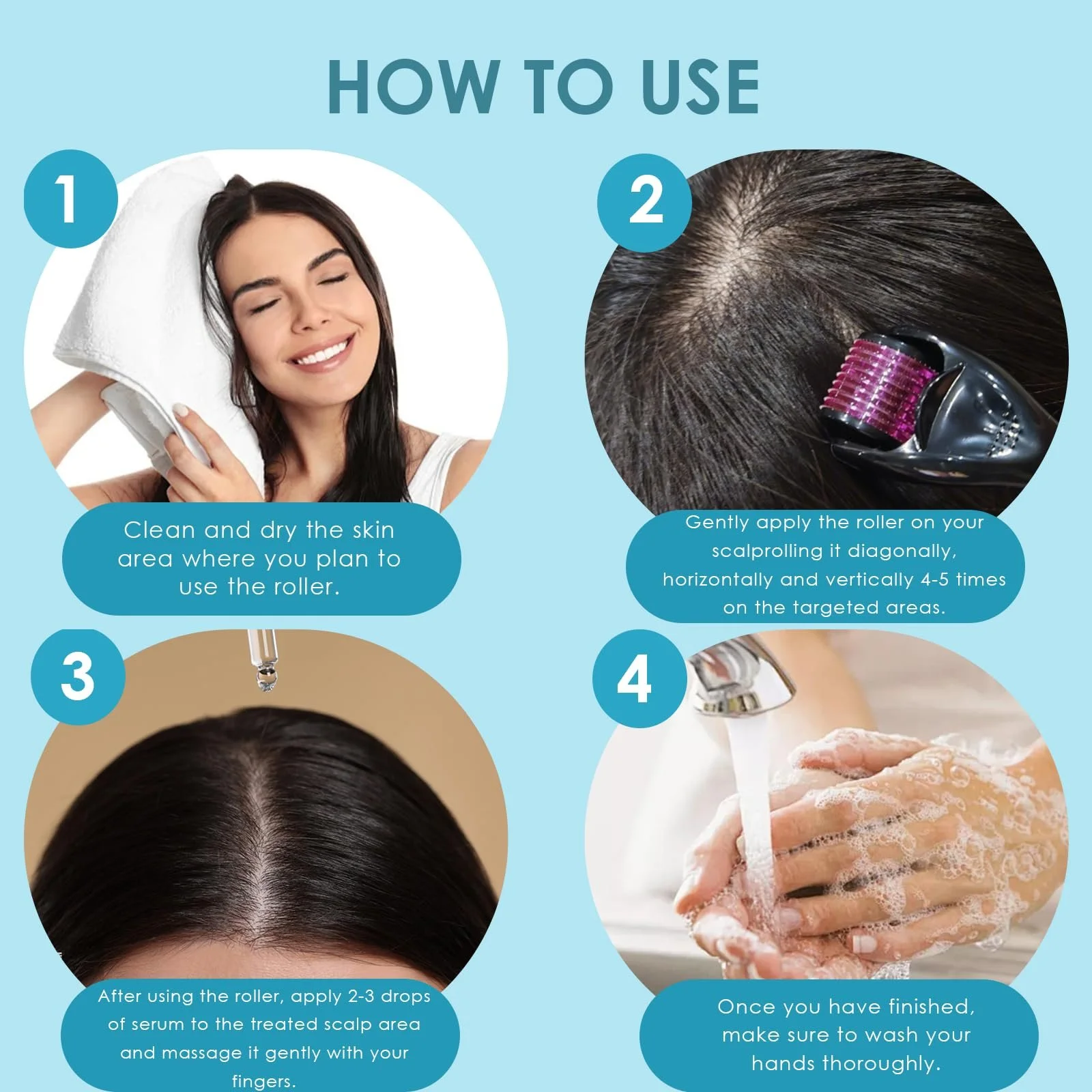 Сироватка для росту волосся 60 мл, діє проти витончення волосся, фото №4