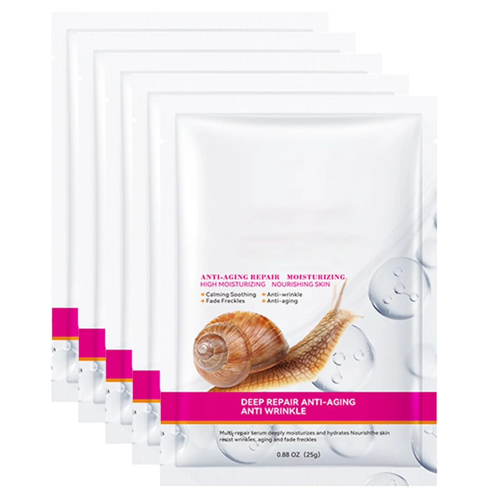 Маска для обличчя Rostblant Collagen 5 шт, глибоке зволоження, фото №8