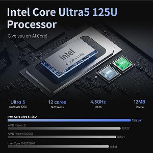 Ноутбук 16.1" AOC MX16 Intel ULTRA5-125U RAM 16GB SSD 1TB Windows 11 Алюминиевый корпус (UKR) synthetic.ua - Фото 1