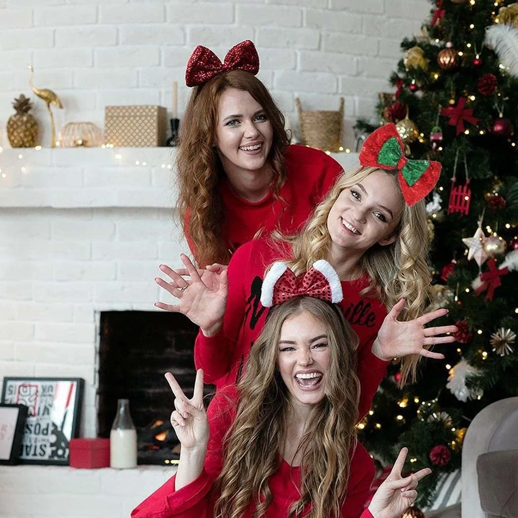 Обруч Reaky Бант Блестки, фото №7