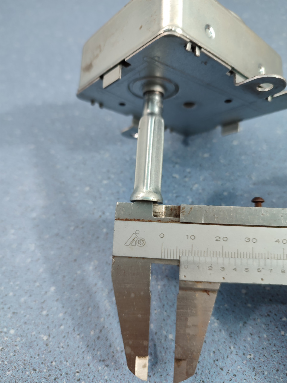 Мотор вертела гриля KXTYZ T125°C 6W вал под квадрат, фото №4