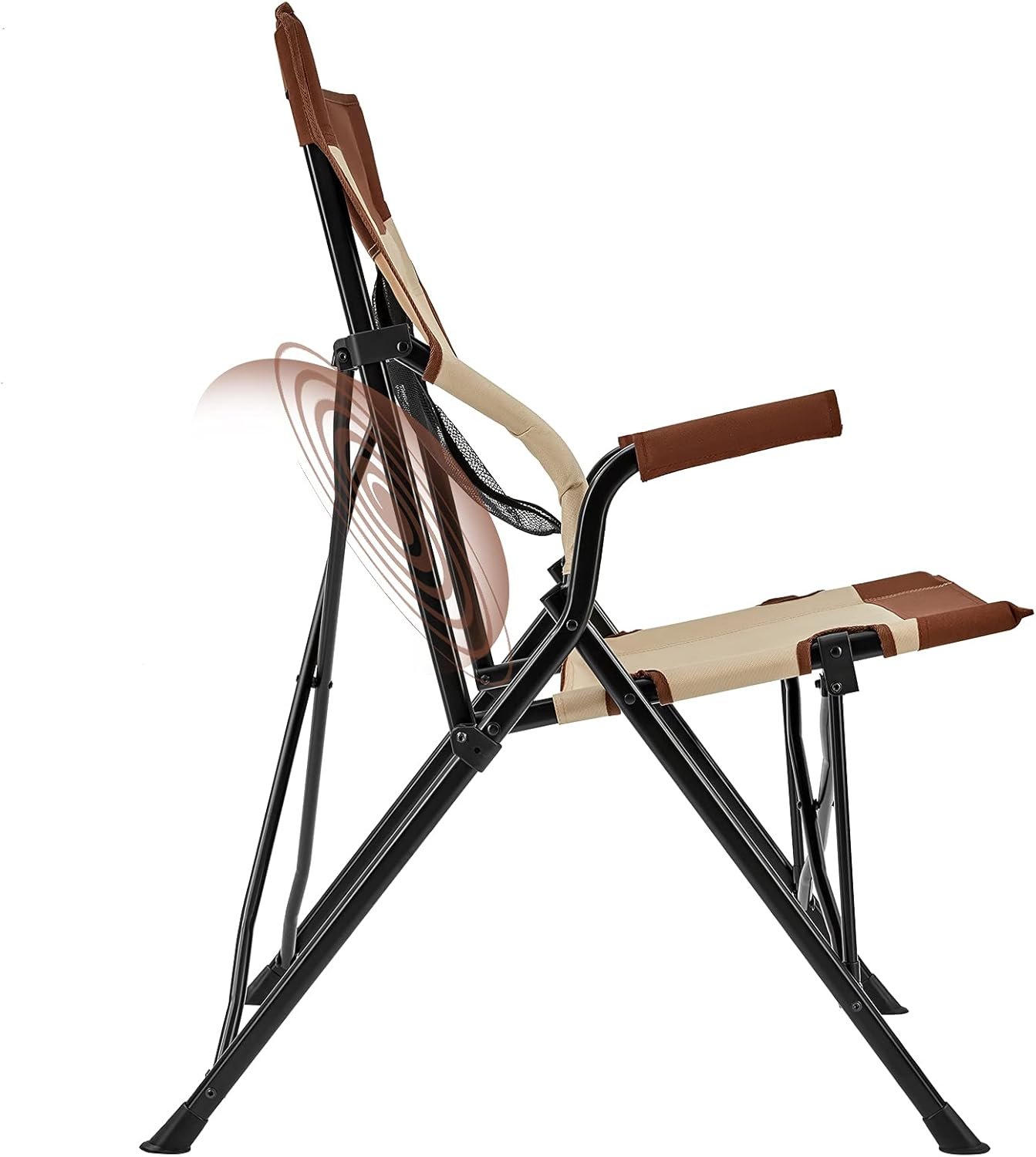 Розкладне крісло KingCamp / до 136 кг / Коричнево-бежевий, фото №5 Розкладне крісло KingCamp / до 136 кг / Коричнево-бежевий, фото №5