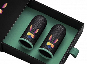 Сенсорні ігрові напальчники для мобільних ігор (PUBG, CoD, Free Fire) 4 шт Зелений - Фото 1