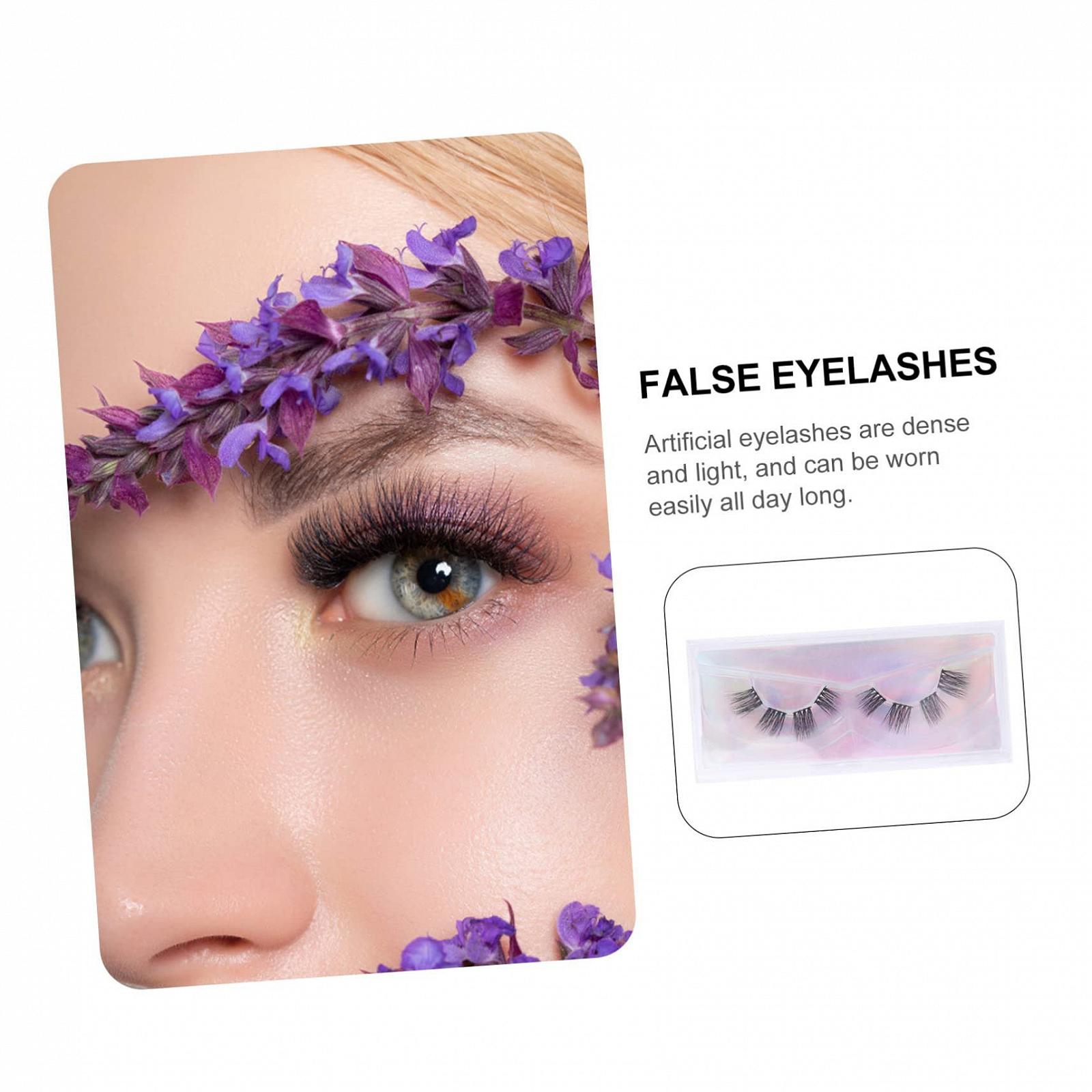 Накладні вії Angoily 2 пари Segmentierte фальшиві вії хутряні високоякісні волокна, фото №2 Накладні вії Angoily 2 пари Segmentierte фальшиві вії хутряні високоякісні волокна, фото №2