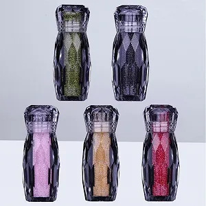 Икра для ногтей Mobestech 5 шт., Стразы для ногтей, Кристаллы Pixie, Разноцветные микро-икринки, Стеклянные бусины для ногтей, 3D украшения для женщин и девочек synthetic.ua - Фото 1