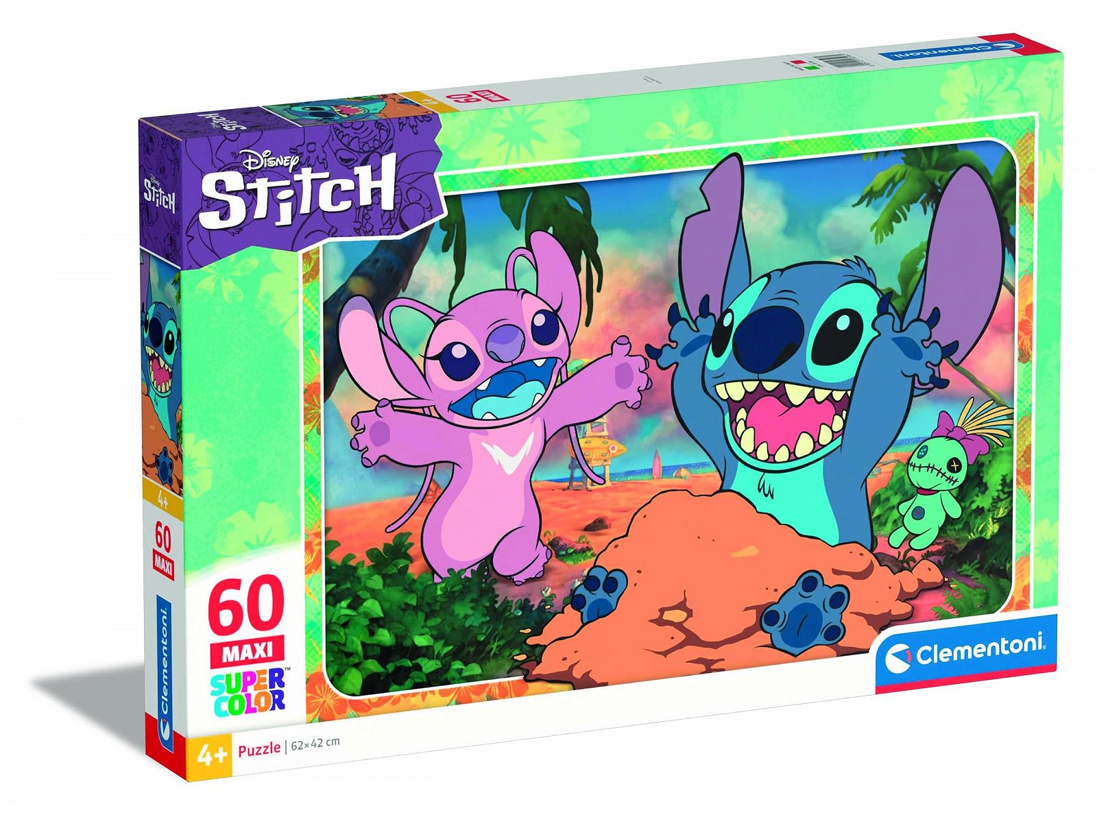 Пазл Maxi Clementoni Disney Stitch 26596 60 деталей від 4 років, фото №1