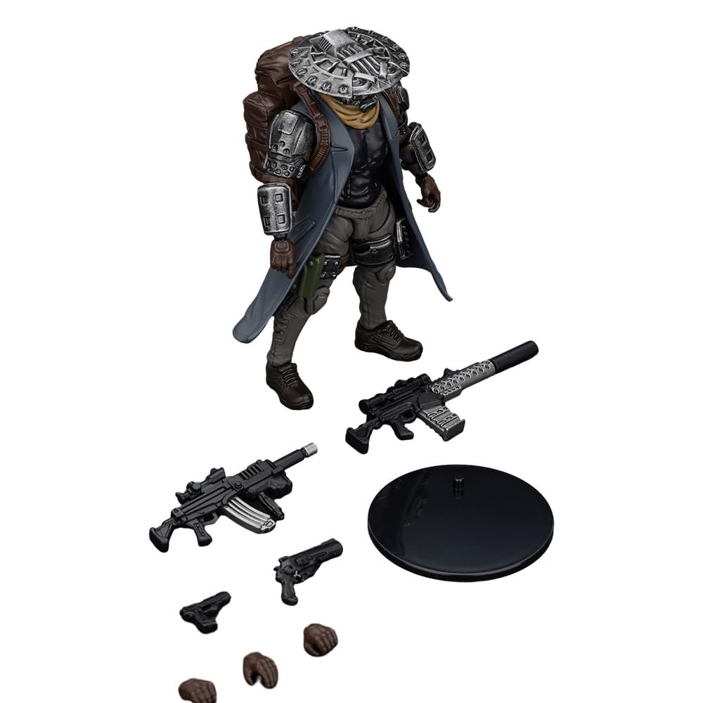 Фігурка JOYTOY Battle of The Stars 1/18 Shadow Jaeger Squad Raven Collection, фото №5