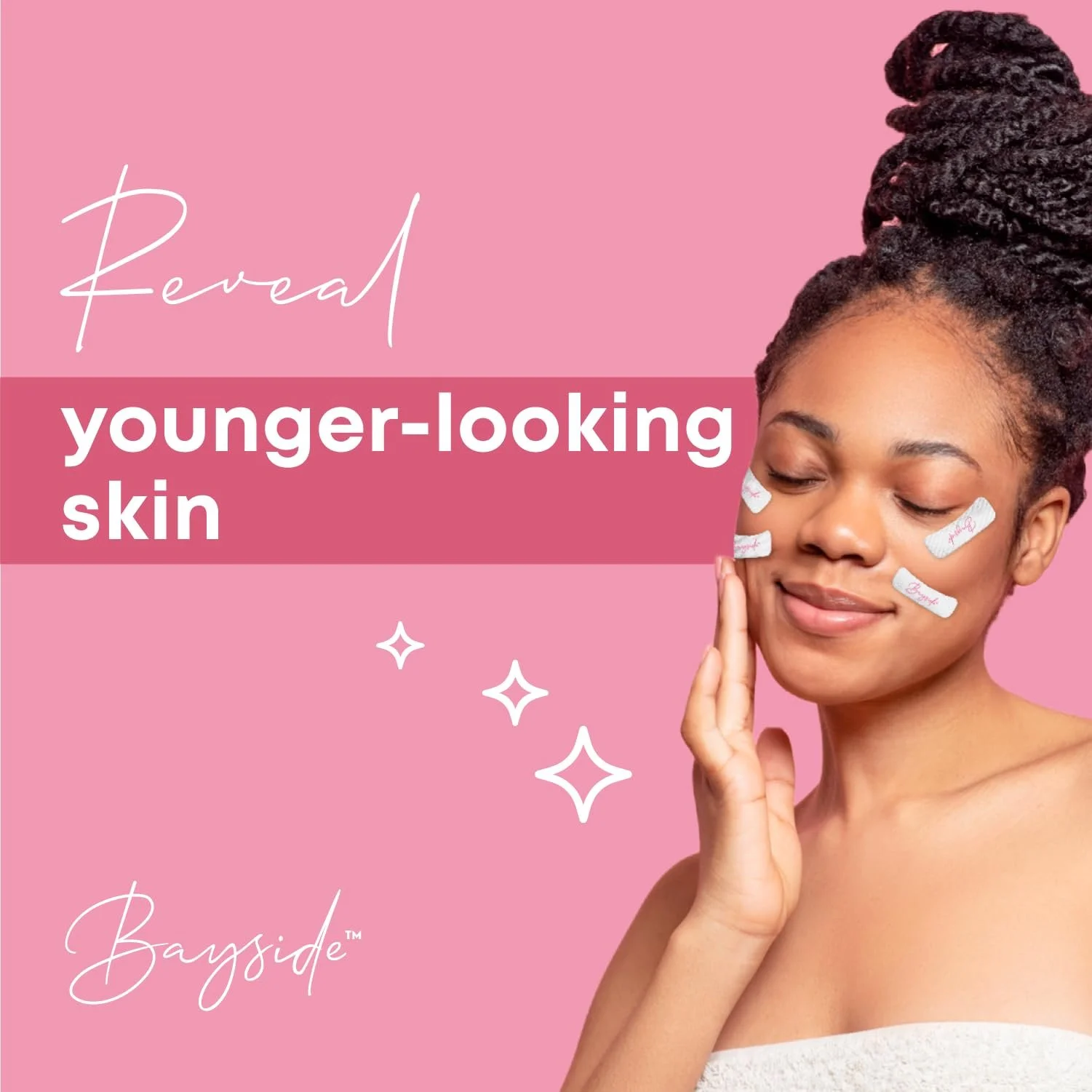 Стрічка для підтяжки обличчя Невидима Набір 192 шт, фото №4