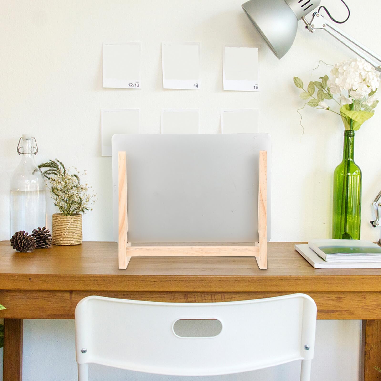 Подставка Деревянная для ноутбука с улучшенным охлаждением Эргономичный держатель для ноутбука и планшета Многофункциональный деревянный держатель в качестве стойки для хранения ноутбука Легкая сборка для стола, фото №8 Подставка Деревянная для ноутбука с улучшенным охлаждением Эргономичный держатель для ноутбука и планшета Многофункциональный деревянный держатель в качестве стойки для хранения ноутбука Легкая сборка для стола, фото №8