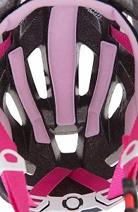 Велосипедный шлем Limar Girls' Kid Pro, розовый с листвой, M synthetic.ua - Фото 1