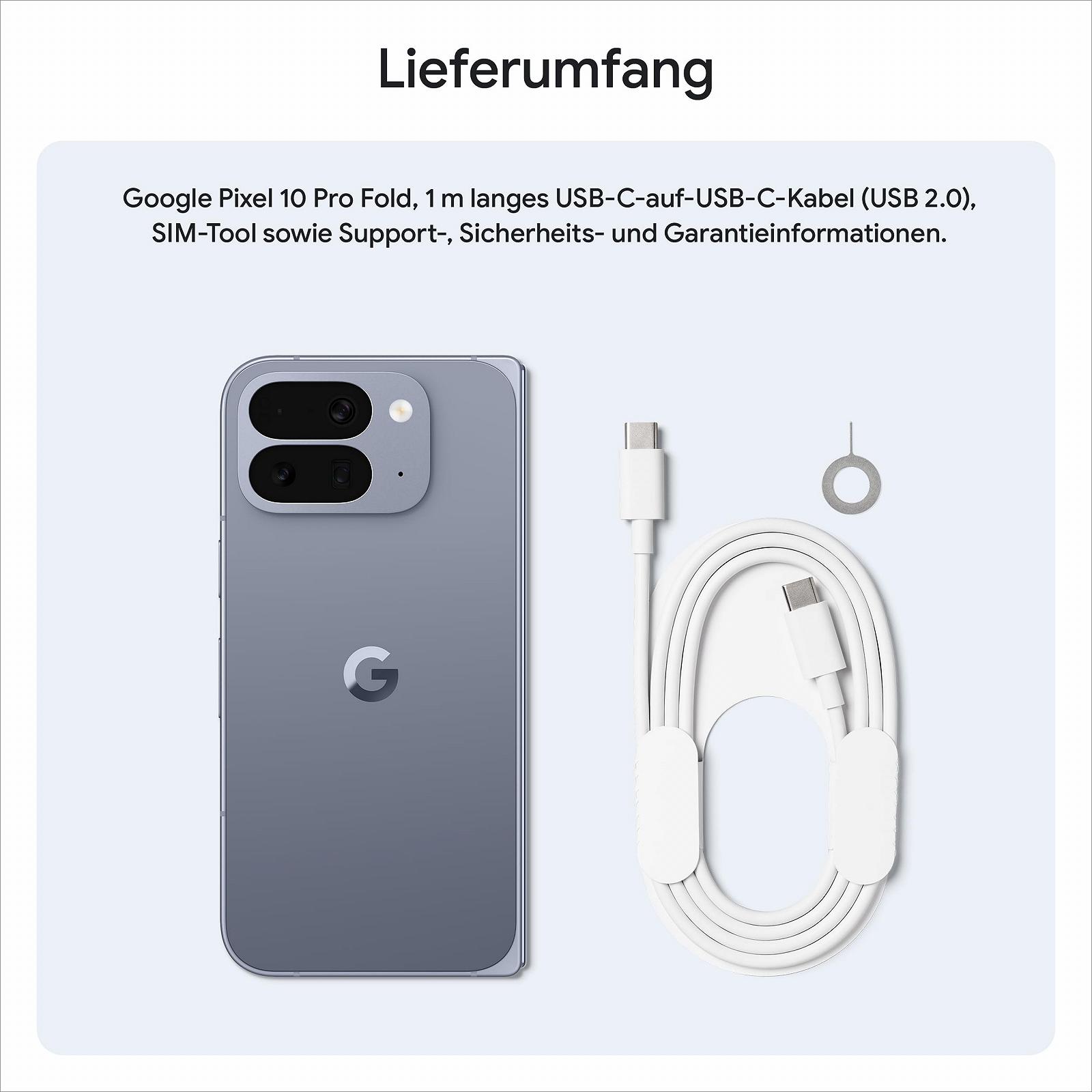 Смартфон Google Pixel 10 Pro Fold 256GB Лунный камень, фото №13 Смартфон Google Pixel 10 Pro Fold 256GB Лунный камень, фото №13