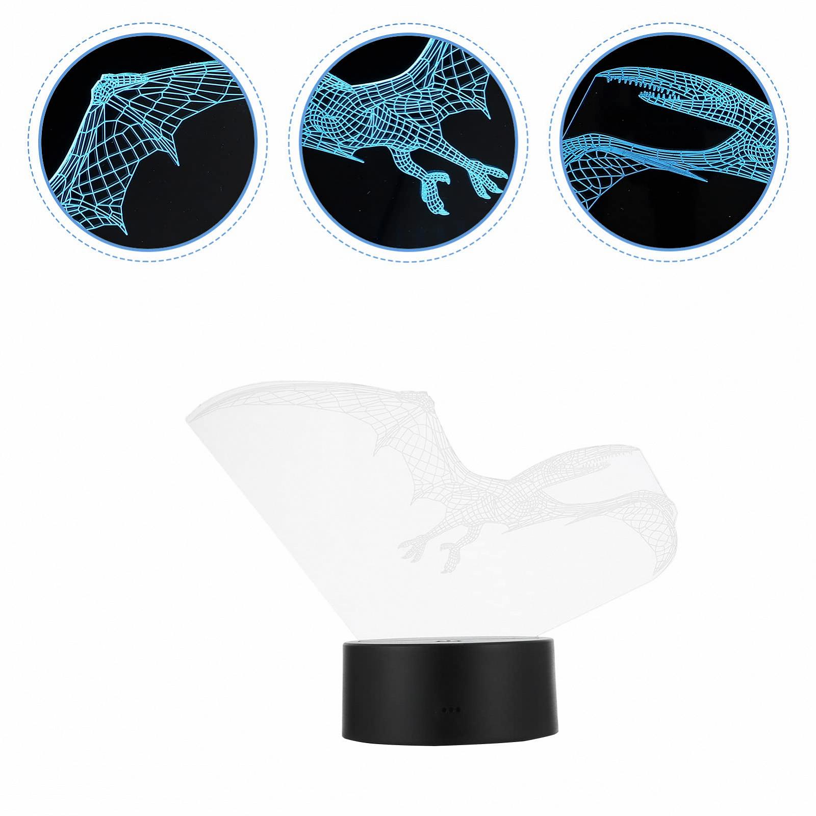 Ночник Mikikit Игрушки Динозавр Акрил, фото №6 Ночник Mikikit Игрушки Динозавр Акрил, фото №6