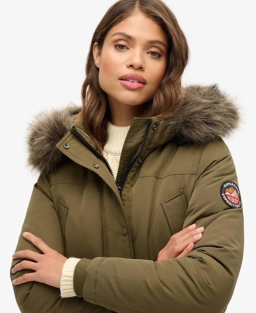 Парка Superdry Everest з штучним хутром для жінок, фото №3 Парка Superdry Everest з штучним хутром для жінок, фото №3