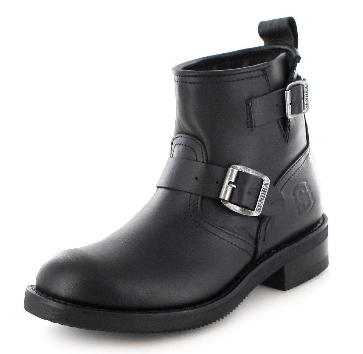 Ботинки Байкерские Унисекс Sendra Boots 2976 Engineering Кожаные Мотоциклетные, фото №1