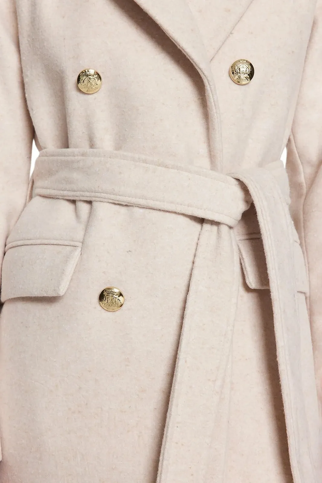 Пальто TRENDYOL Прямого Кроя, Длинный Рукав, Приталенное, фото №5 Пальто TRENDYOL Прямого Кроя, Длинный Рукав, Приталенное, фото №5