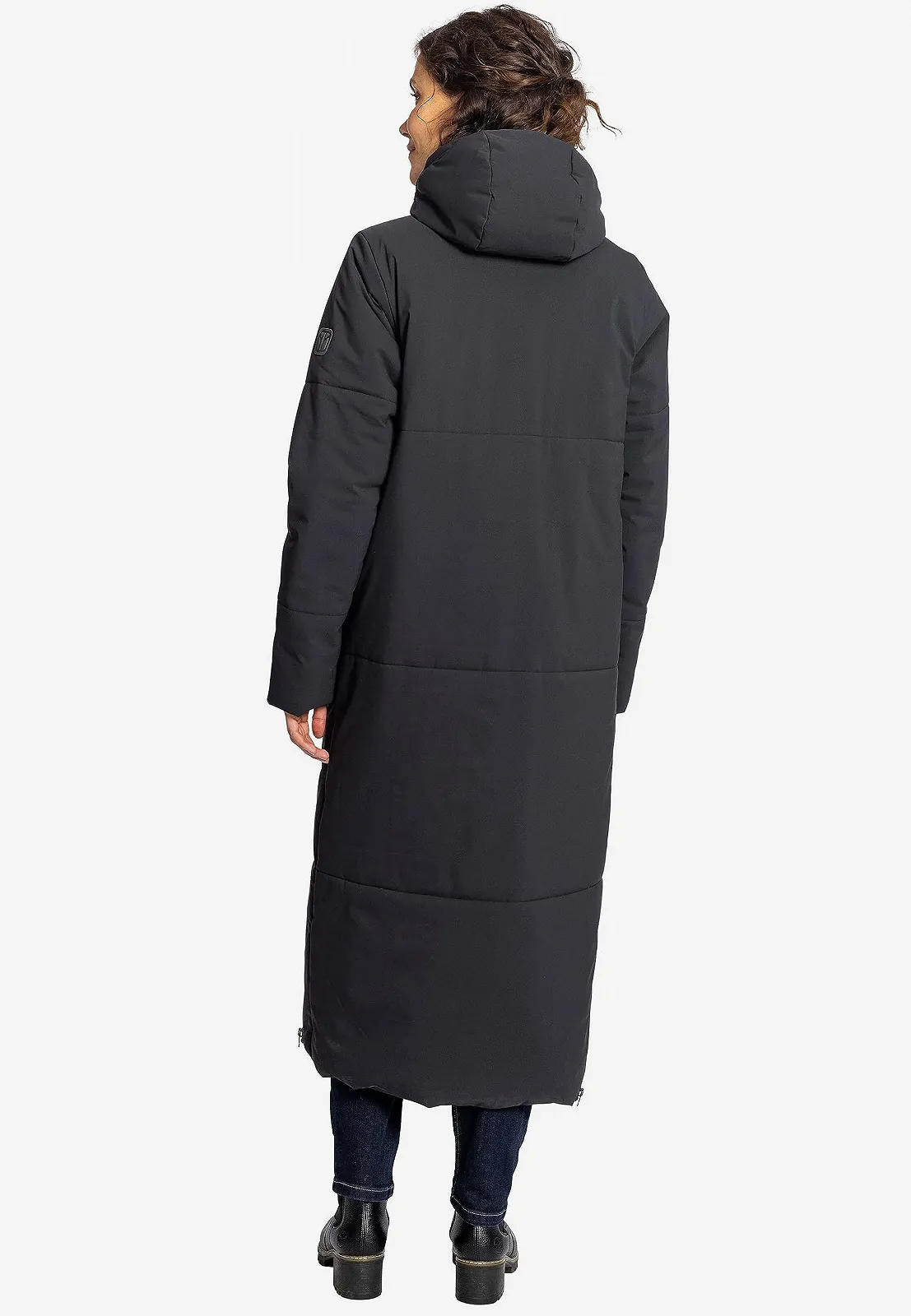 Пальто ELKLINE Beautiful 2019070 Зимове Жіноче Довге стьобане з капюшоном, фото №6 Пальто ELKLINE Beautiful 2019070 Зимове Жіноче Довге стьобане з капюшоном, фото №6