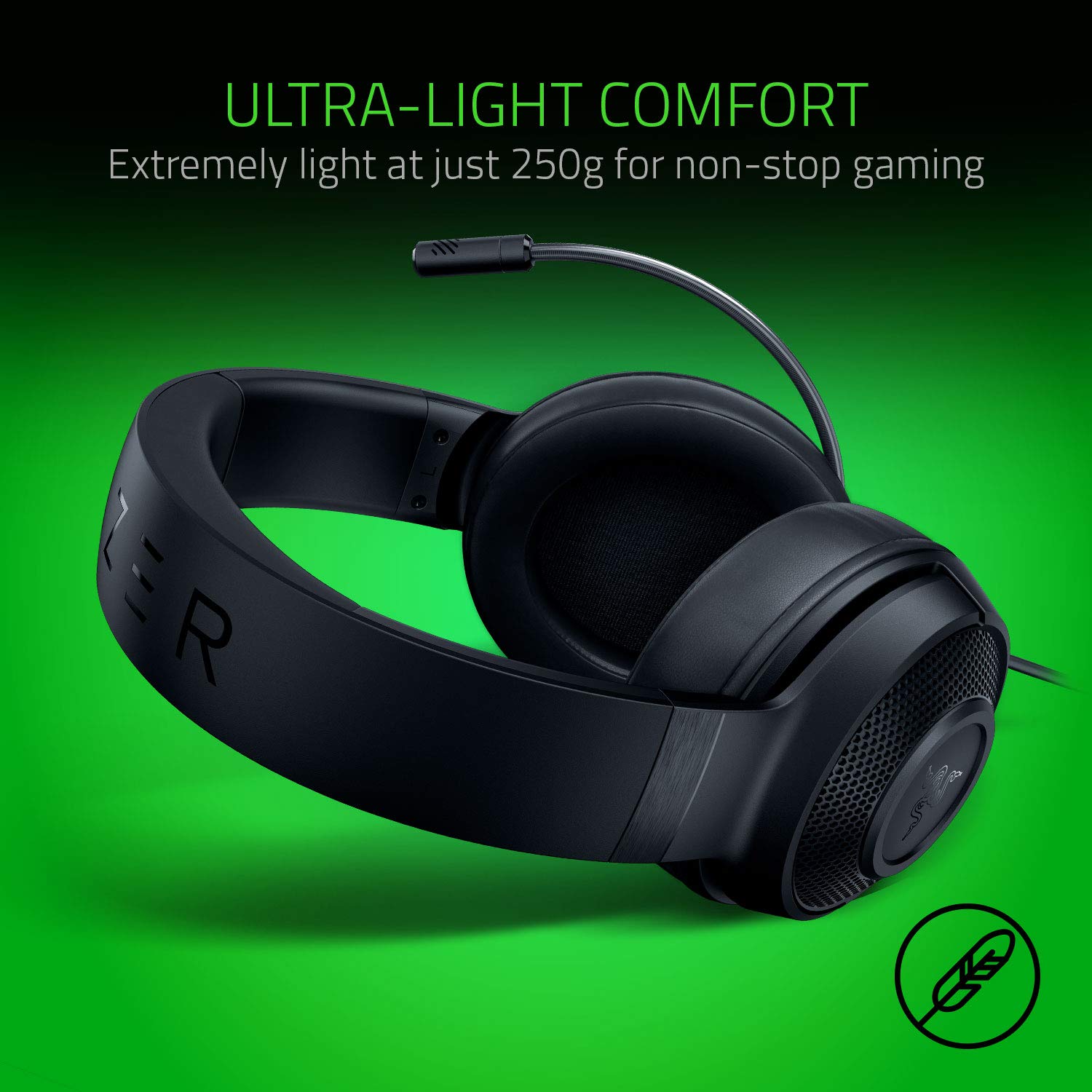 Наушники Razer Kraken X Черные, фото №2
