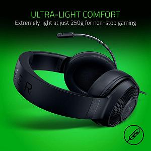 Наушники Razer Kraken X Черные synthetic.ua - Фото 1