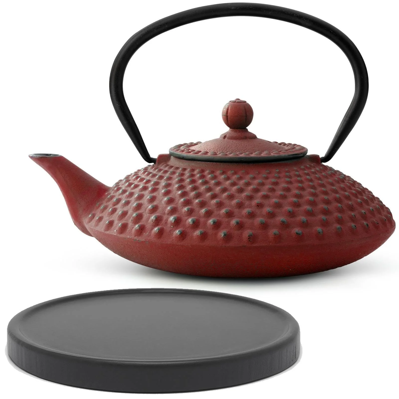 Чайник-заварник Bredemeijer Чавунний 1250 мл Червоний, фото №1