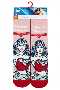 Носки HEAT HOLDERS Sockshop Женские DC Comic Character 1.6 TOG Lite Warm Thermal Patterned Wonder Woman 1 пара synthetic.ua - Фото 1