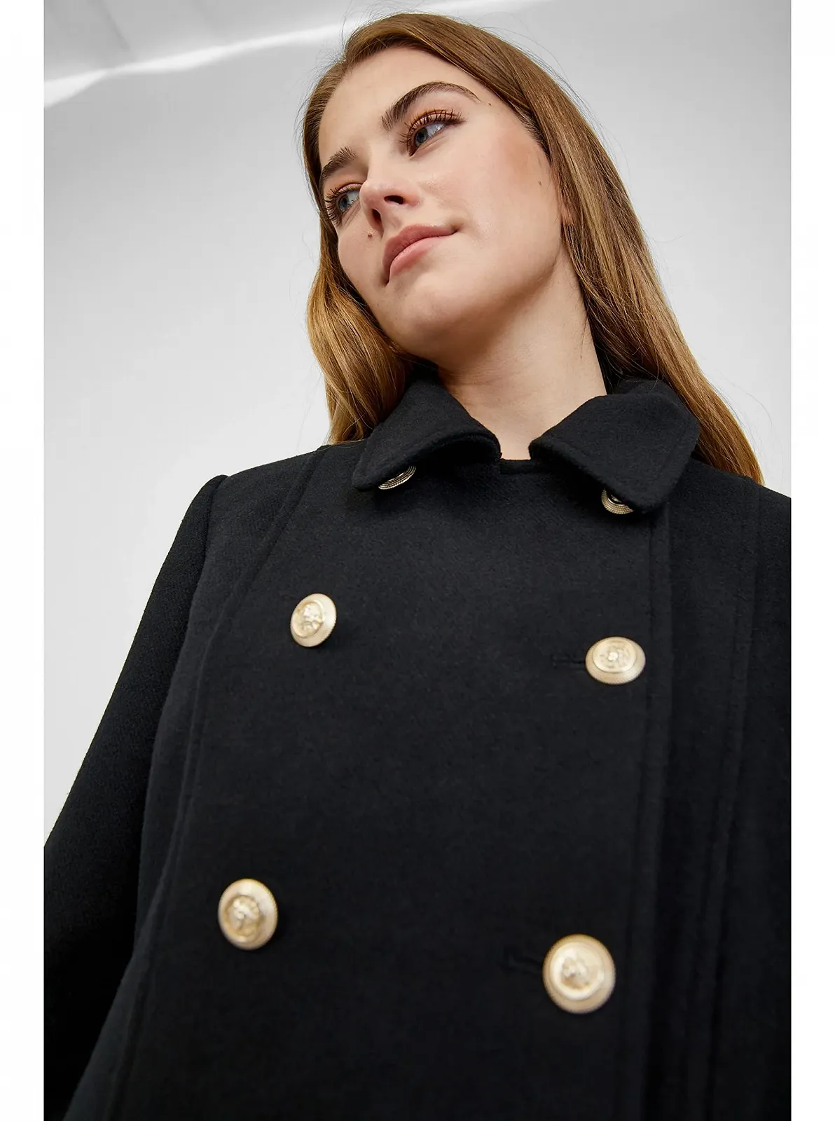 Пальто ORSAY зимнее женское черное, фото №3 Пальто ORSAY зимнее женское черное, фото №3