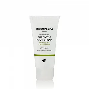 Дезодорирующий крем для ног Green People Prebiotic с пребиотиками и мятой 50 мл - Фото 1