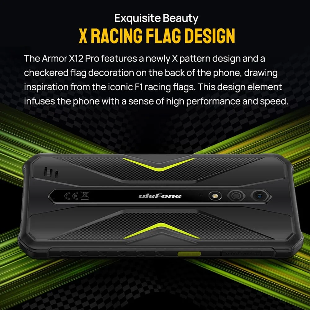 Смартфон Ulefone Armor X12 Pro MTK G36 8GB 64GB 5.45 дюймов HD+ 4860 mAh IP68 Orange, фото №3