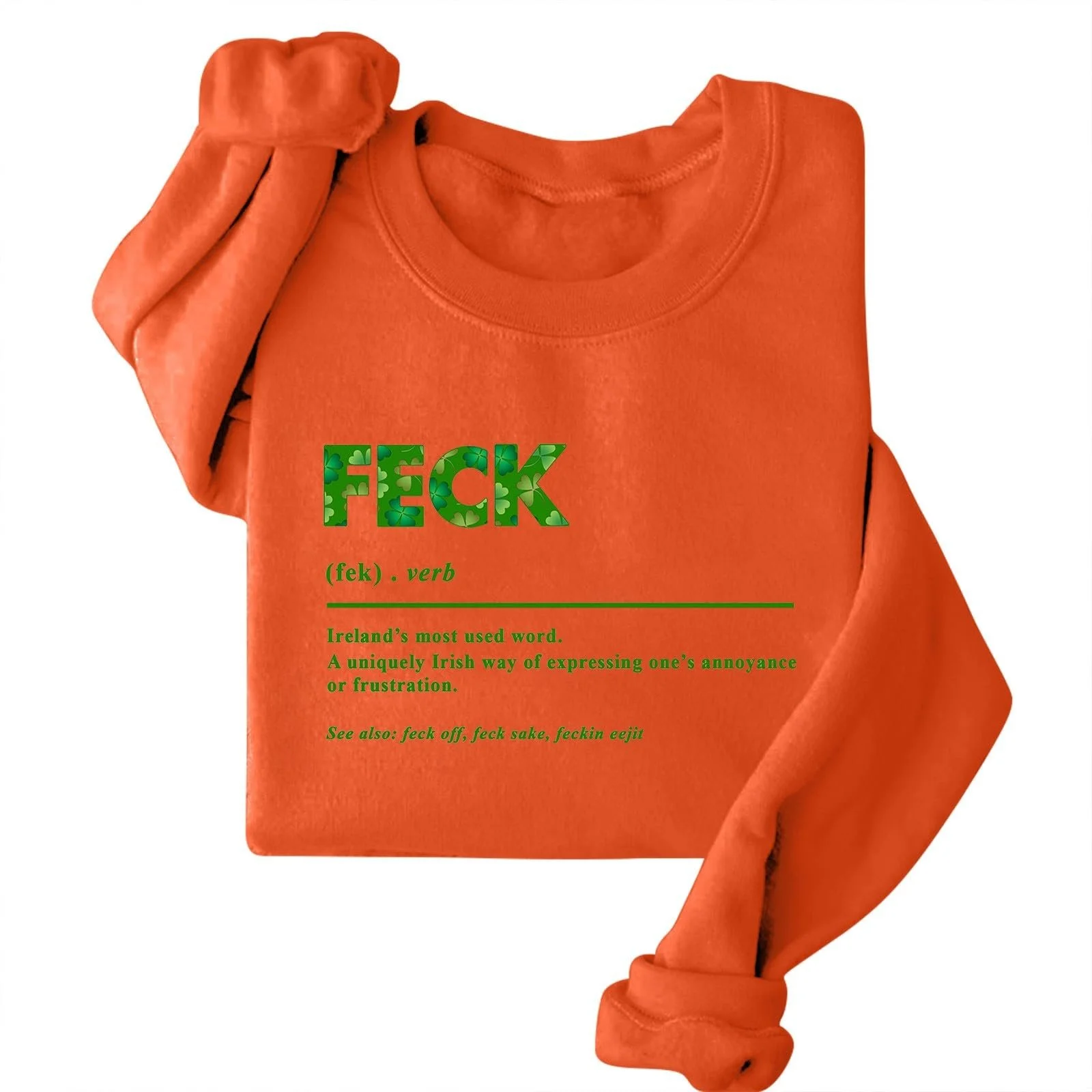 Женская Толстовка FECK Oversized Свободный Крой Длинный Рукав Молодёжная Кампус Печатная Цветочная Желтая Водолазка, фото №1