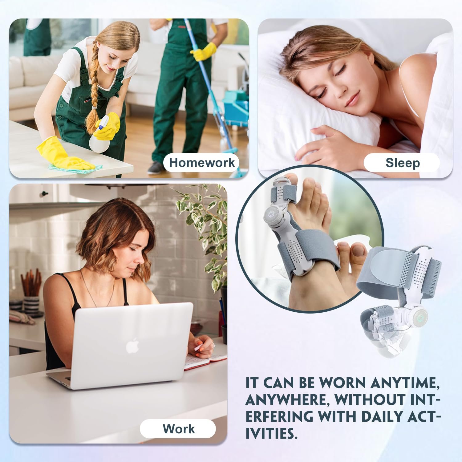 Шина для корекції Hallux Valgus, регульована, фото №7