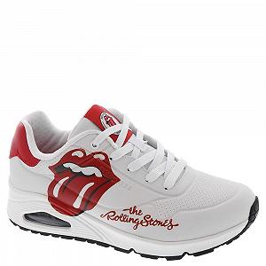 Кроссовки Skechers UNO Rolling Stones Single, Бело-красный - Фото 1