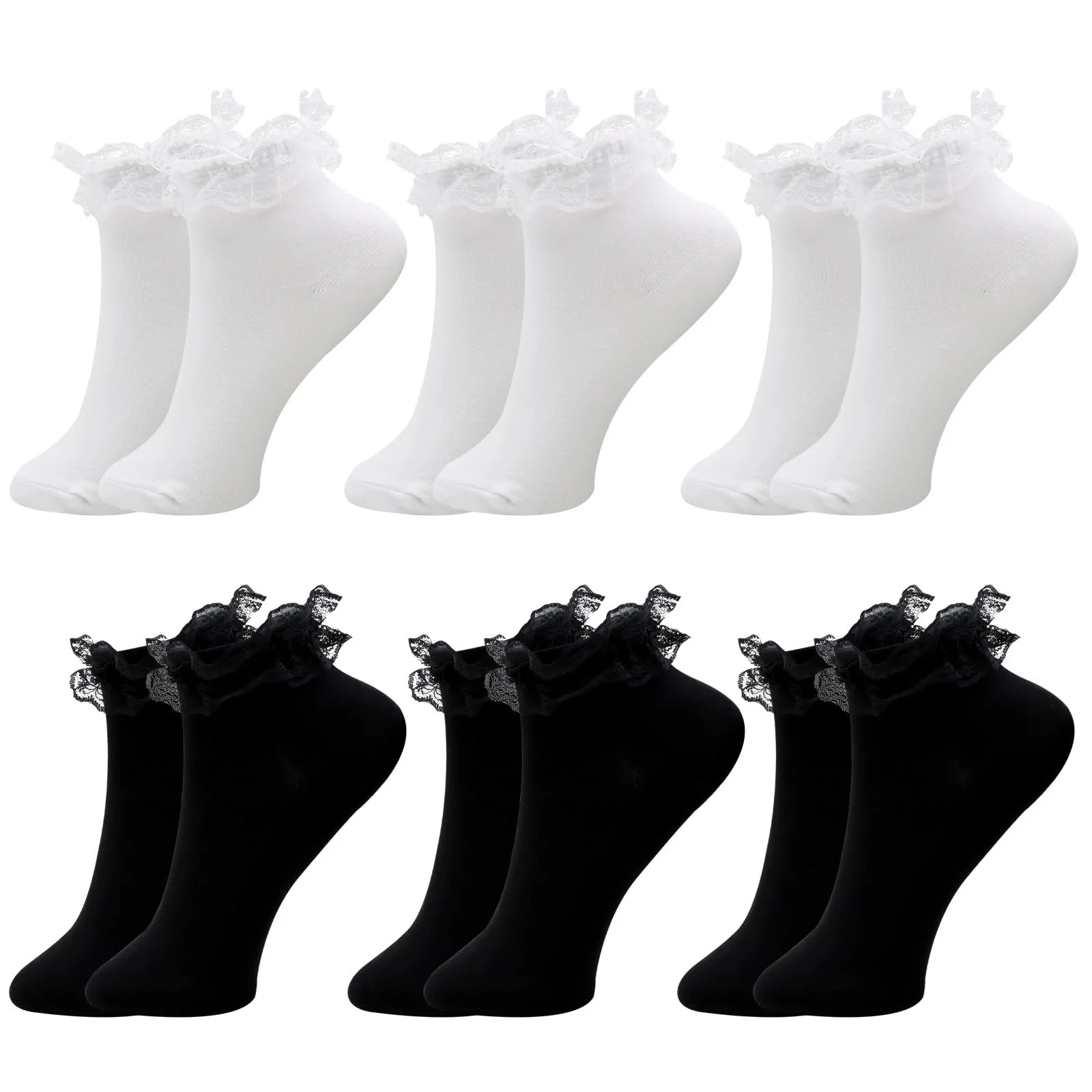 Жіночі шкарпетки VEGCOO 6 пар, фото №1 Жіночі шкарпетки VEGCOO 6 пар, фото №1