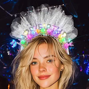 Обруч Корона С Днем Рождения LED synthetic.ua - Фото 1