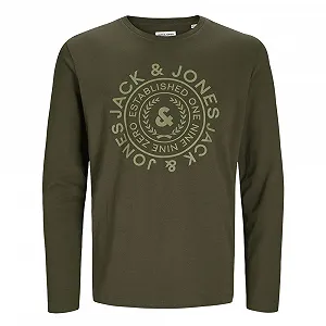Комплект пижамный JACK&JONES JUNIOR Jacathens Ls Tee and Pants Set Jnr для мальчиков synthetic.ua - Фото 1