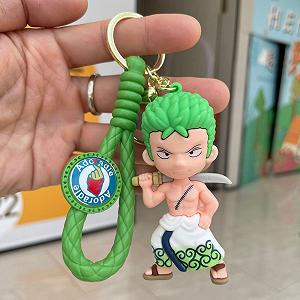 Брелок Ван Піс One piece Великий куш Зоро Ророноа Zoro Roronoa пірат фігурка для ключів 7,5 см synthetic.ua - Фото 1