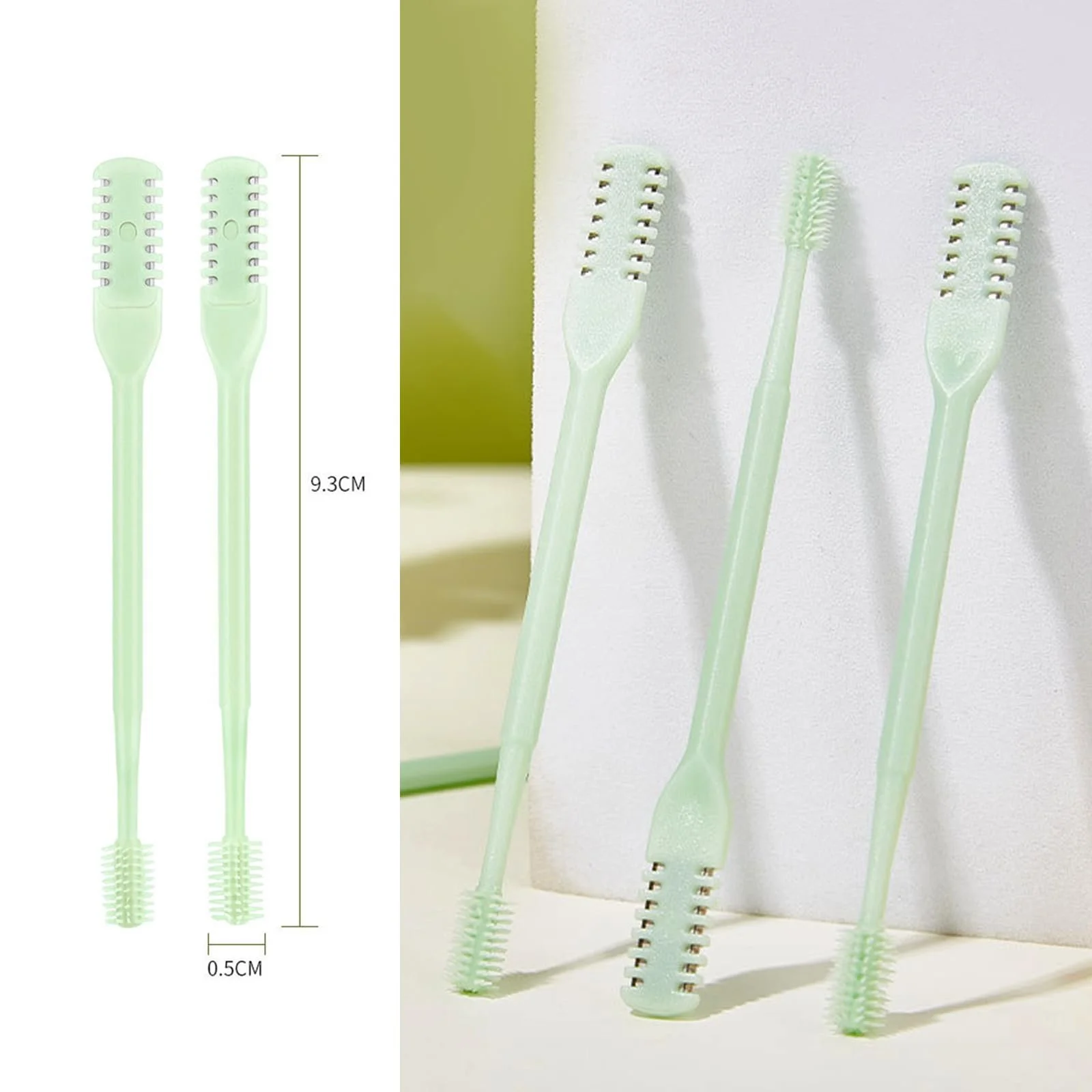 Ручний Чистячий Ніж для Носа Zynewa Чистий Дворежимний Подвійно Лезвийний (пакет 6), фото №2