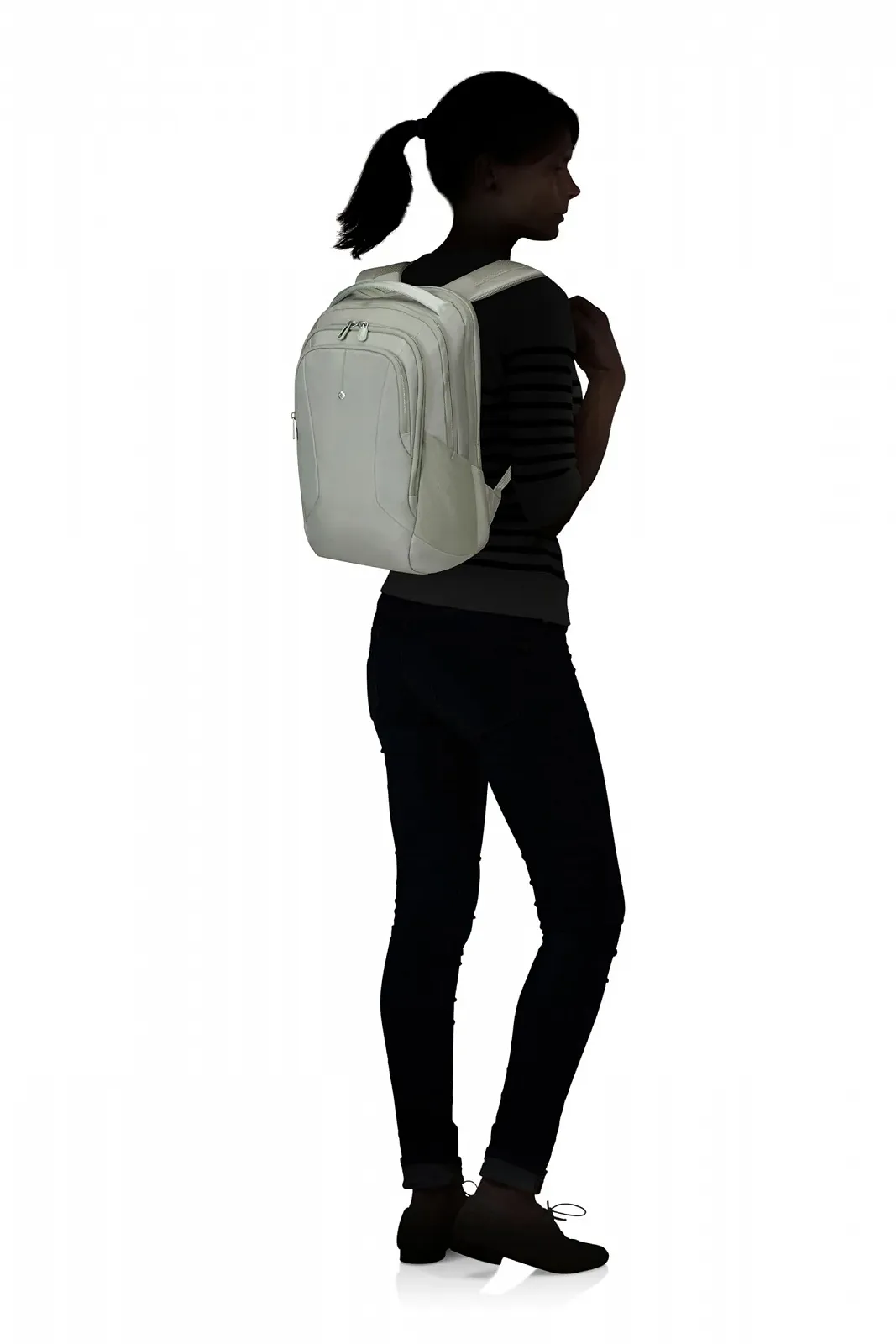 Рюкзак для ноутбука Samsonite Guardit Classy 2.0 Женский 14.1 дюйма 17.5 л Зеленый (Dry Sage), фото №10