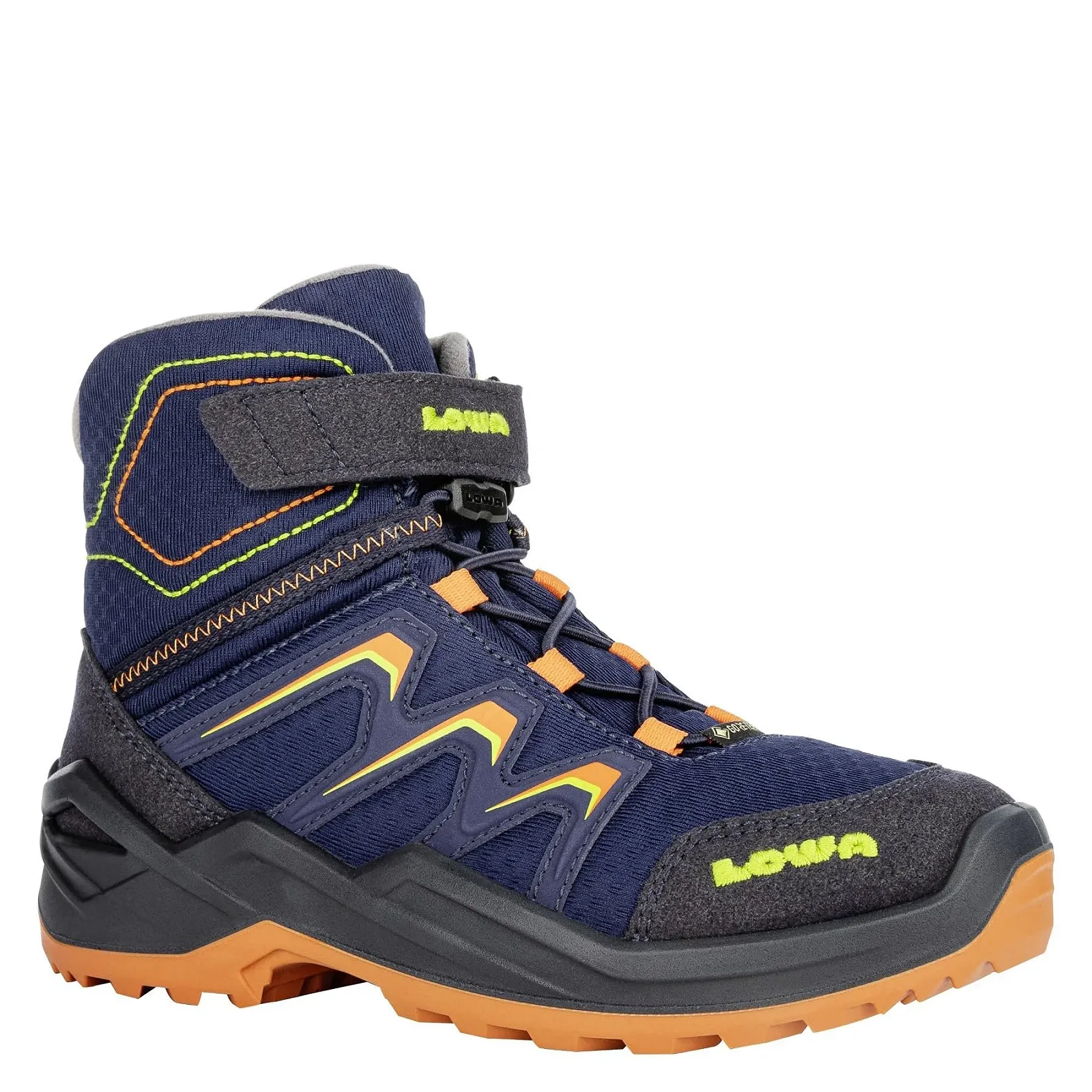 Черевики Maddox WARM GTX MID JR Navy/orange, фото №4