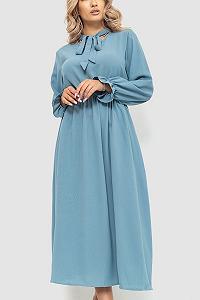 Платье нарядное цвет темно-бирюзовый 204R601 synthetic.ua - Фото 1