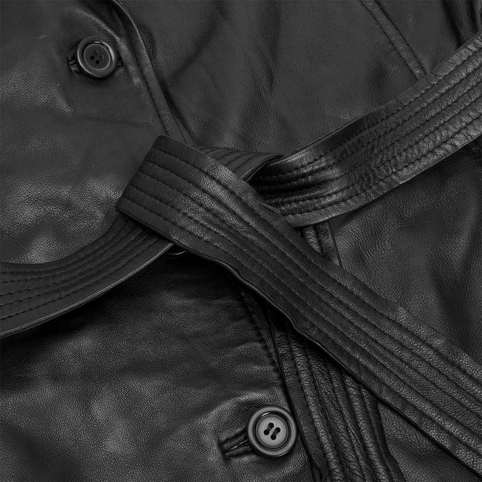 Тренч TruClothing.com Шкіряний Жіночий Класичний, фото №4