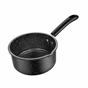 Ковш GLEAVI Medical Stone Milk Pan с антипригарным покрытием для индукционных и газовых плит без крышки - Фото 1