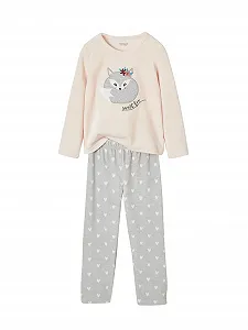 Піжама Vertbaudet для дівчинки, Лисиця - Фото 1