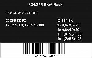 Набор отверток Wera Kraftform Plus Rack 334/355 SK 6 штук серебристый цена на synthetic.ua - Фото 1 Набор отверток Wera Kraftform Plus Rack 334/355 SK 6 штук серебристый synthetic.ua - Фото 1
