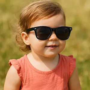 Детские солнцезащитные очки styleBreaker Классический ретро дизайн synthetic.ua - Фото 1