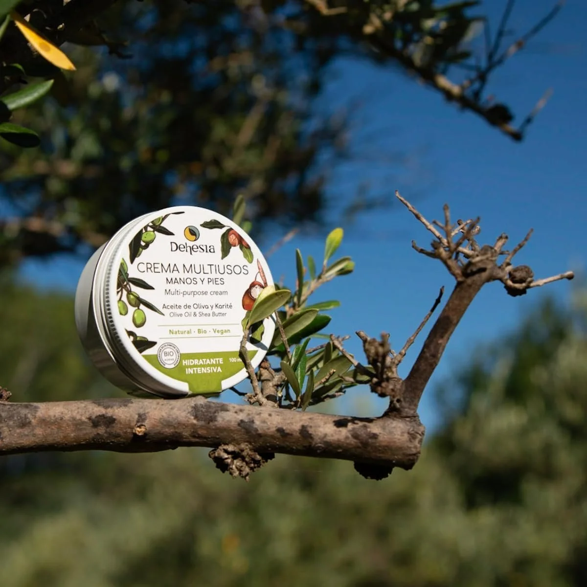 Крем для рук та ніг Organic з оливковою олією та маслом ши, зволожуючий, живильний та відновлюючий, 100 мл, фото №6