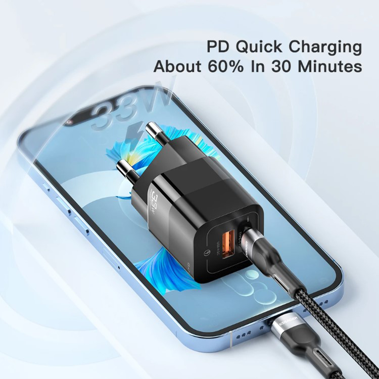 Зарядное устройство Square Brick ESSAGER USB Type C 33W, фото №5