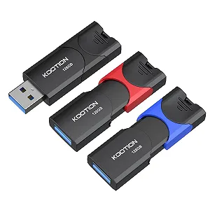 Флеш-накопичувач KOOTION 128GB USB 3.0 Retractable (набір 3 шт.) - Фото 1