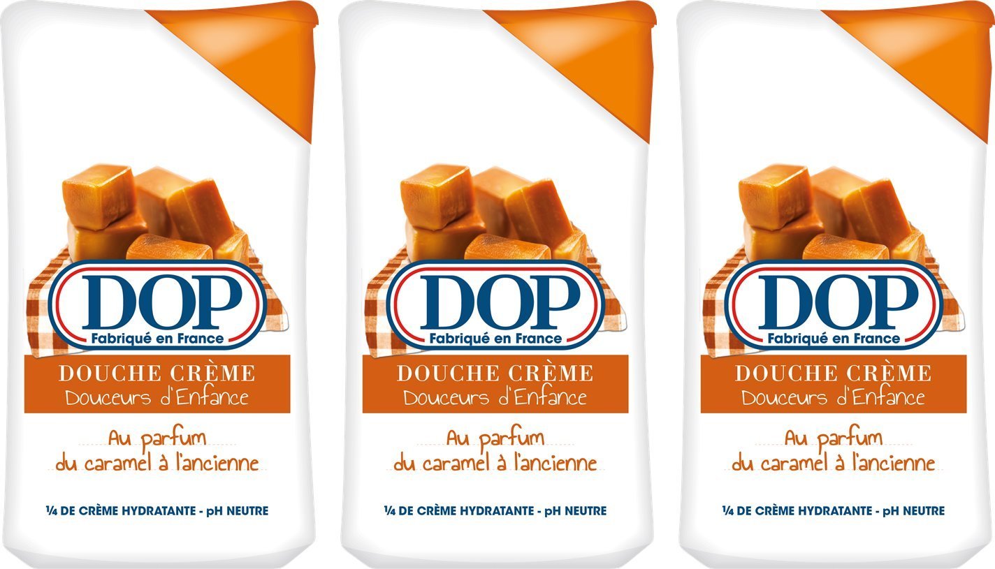 Крем-гель для душу Dop Douceurs d'Enfance Caramel, 250 мл (упаковка з 3 шт), фото №1