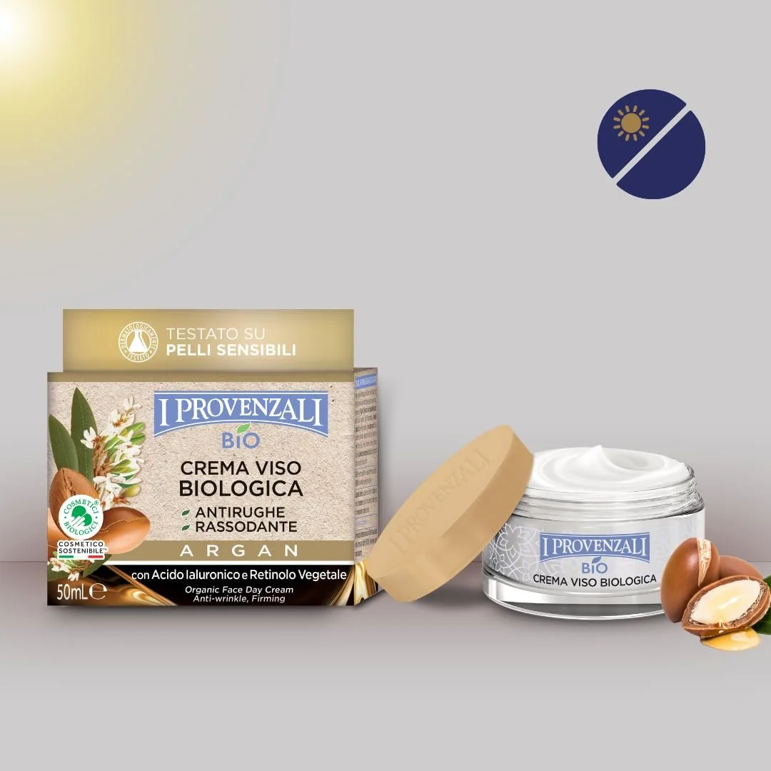 Денний крем I Provenzali Organic Argan Giorno проти зморшок 50 мл, фото №4 Денний крем I Provenzali Organic Argan Giorno проти зморшок 50 мл, фото №4