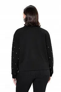 Жіночий Світшот Ulla Popken з Стразами, Оверсайз synthetic.ua - Фото 1